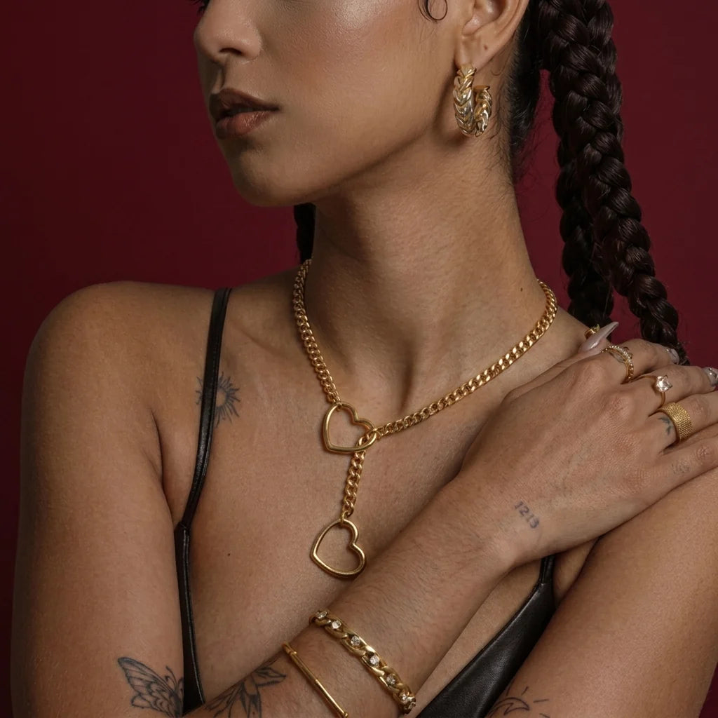 Heart Slip Chain